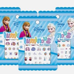 Disney Frozen Luminous Nail Stickers